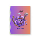 Spiral Notebook featuring Lia the Fluff Bug