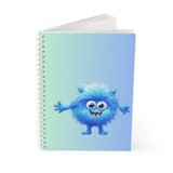 Spiral Notebook featuring Baxterblu