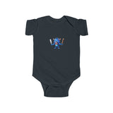 Infant Fine Jersey Bodysuit with Whizbang