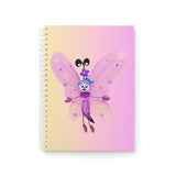 Spiral Notebook featuring Jemma the Fluff Bug