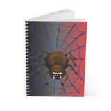 Spiral Notebook featuring Web from the Mucky Marsh