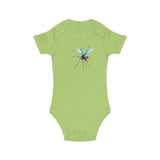 Combed Cotton Baby Bodysuit - Skittles