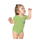 Combed Cotton Baby Bodysuit - Skittles