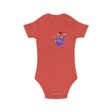 Combed Cotton Baby Bodysuit - Lia