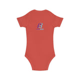 Combed Cotton Baby Bodysuit - Baxterblu