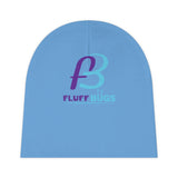 Baby Beanie (AOP) - Fluff Bugs blue