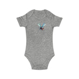 Combed Cotton Baby Bodysuit - Skittles