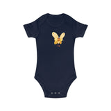 Combed Cotton Baby Bodysuit - Jak