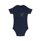 Combed Cotton Baby Bodysuit - Web