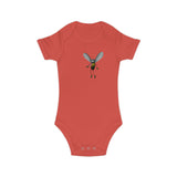 Combed Cotton Baby Bodysuit - Mozzie