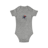 Combed Cotton Baby Bodysuit - Eightlegs