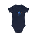 Combed Cotton Baby Bodysuit - Whizbang