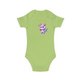 Combed Cotton Baby Bodysuit - Starr