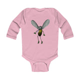 Infant Long Sleeve Bodysuit with Mozzie