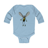 Infant Long Sleeve Bodysuit with Mozzie