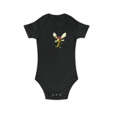 Combed Cotton Baby Bodysuit - Mina