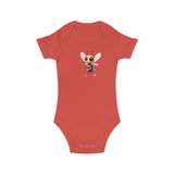 Combed Cotton Baby Bodysuit - Bell