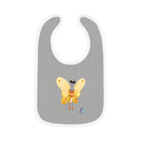 Jak Baby Contrast Trim Jersey Bib