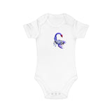 Combed Cotton Baby Bodysuit - Scar