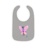 Jemma Baby Contrast Trim Jersey Bib