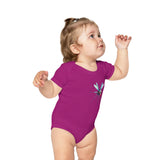 Combed Cotton Baby Bodysuit - Skittles