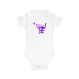 Combed Cotton Baby Bodysuit - Eugenie