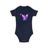 Combed Cotton Baby Bodysuit - Eugenie