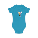 Combed Cotton Baby Bodysuit - Bell