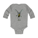 Infant Long Sleeve Bodysuit with Mozzie