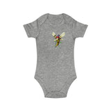 Combed Cotton Baby Bodysuit - Mina