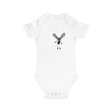 Combed Cotton Baby Bodysuit - Mozzie