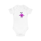 Combed Cotton Baby Bodysuit - Tig