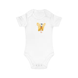 Combed Cotton Baby Bodysuit - Jak