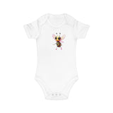 Combed Cotton Baby Bodysuit - Bell