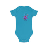 Combed Cotton Baby Bodysuit - Lia