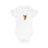 Combed Cotton Baby Bodysuit - Mina