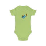 Combed Cotton Baby Bodysuit - Paxton