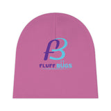 Baby Beanie (AOP) - Fluff Bugs pink