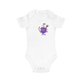 Combed Cotton Baby Bodysuit - Lia