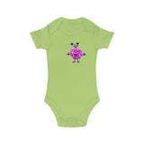 Combed Cotton Baby Bodysuit - Tig