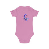 Combed Cotton Baby Bodysuit - Scar