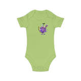 Combed Cotton Baby Bodysuit - Lia