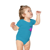 Combed Cotton Baby Bodysuit - Tig