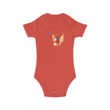 Combed Cotton Baby Bodysuit - Meeko