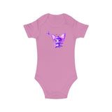 Combed Cotton Baby Bodysuit - Eugenie