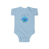 Infant Fine Jersey Bodysuit with Biz