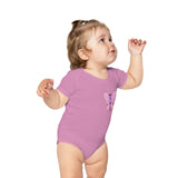 Combed Cotton Baby Bodysuit - Jemma