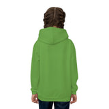 Green Children's Hoodie (AOP)