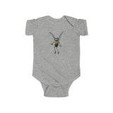 Infant Fine Jersey Bodysuit with Mozzie