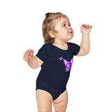 Combed Cotton Baby Bodysuit - Eugenie